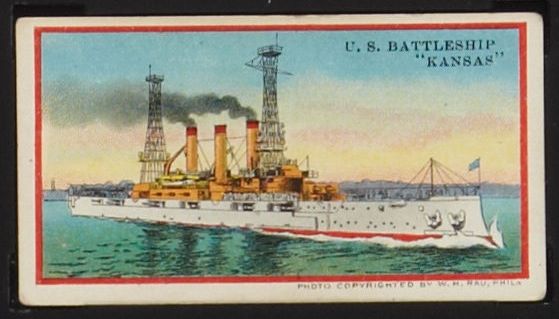 US Battleship Kansas